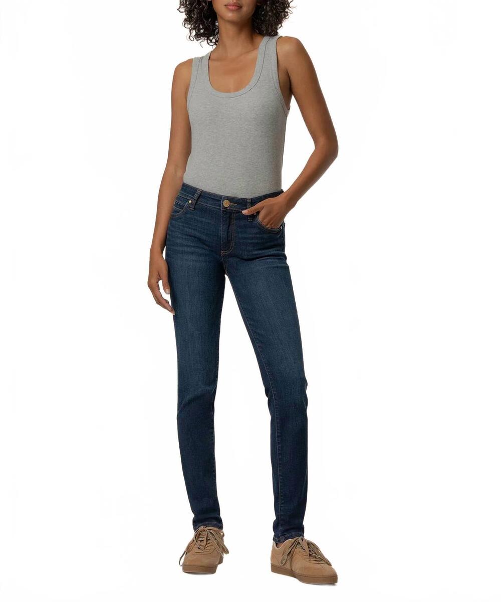 NEW KUT FROM THE KLOTH catherine mid rise boyfriend jeans in abelia wash